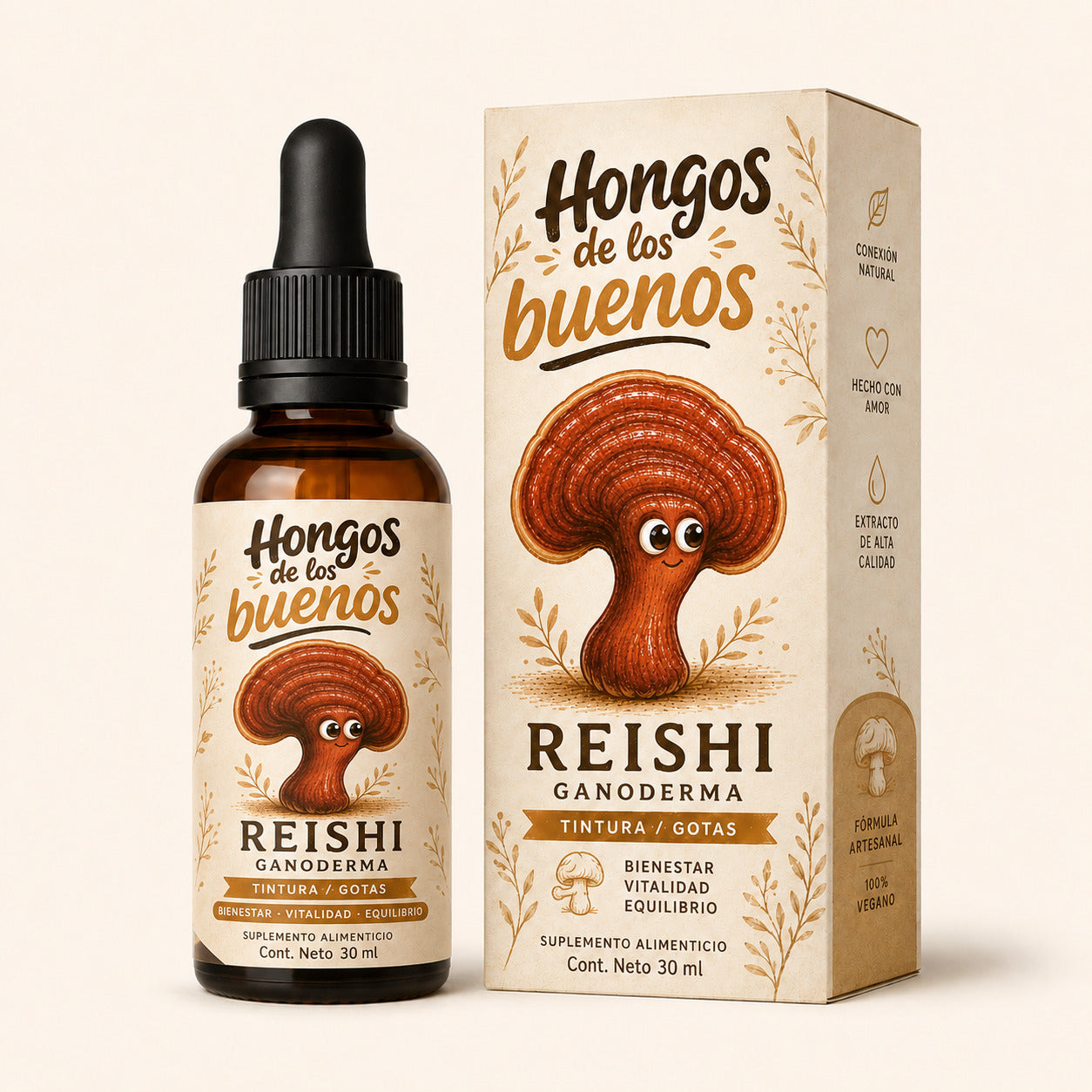 Gotitas Reishi